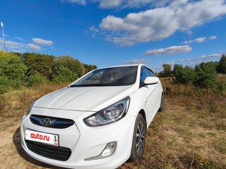 2012 Hyundai Solaris I, белый, 750000 рублей, вид 5