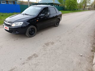 2013 Lada (ВАЗ) Granta I, чёрный, 230000 рублей, вид 2