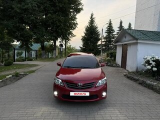 2012 Toyota Corolla X (E140, E150) Рестайлинг, красный, 1200000 рублей, вид 3