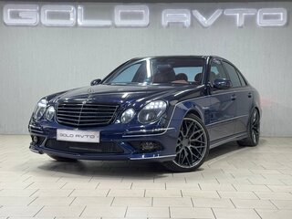 2007 Mercedes-Benz E-Класс 500 III (W211, S211) Рестайлинг, синий, 1990000 рублей, вид 1