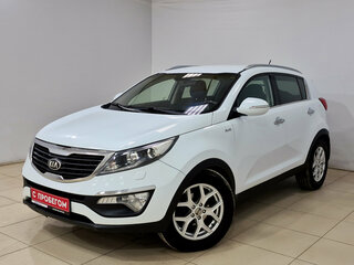 2013 Kia Sportage III, белый, 1295000 рублей, вид 1