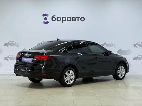 2018 Volkswagen Jetta VI Рестайлинг, чёрный, 1420000 рублей, вид 4
