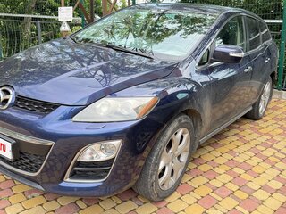 2011 Mazda CX-7 I Рестайлинг, синий, 715000 рублей, вид 2