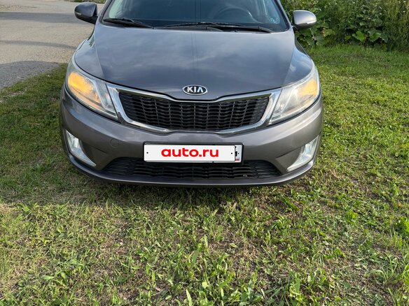 2014 Kia Rio 6-speed III, серый, 710000 рублей - вид 1
