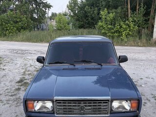 2005 Lada (ВАЗ) 2107, синий, 130000 рублей, вид 1