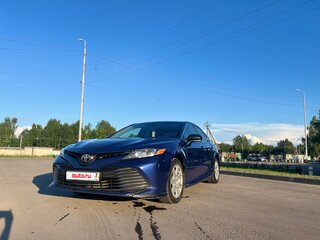 2017 Toyota Camry US Market VIII (XV70), синий, 2580008 рублей, вид 5