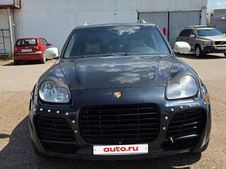 2004 Porsche Cayenne Turbo I (955), чёрный, 650000 рублей, вид 1