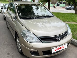 2011 Nissan Tiida I Рестайлинг, коричневый, 600000 рублей, вид 4