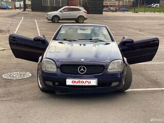 1997 Mercedes-Benz SLK-Класс 230 I (R170), фиолетовый, 850000 рублей, вид 1
