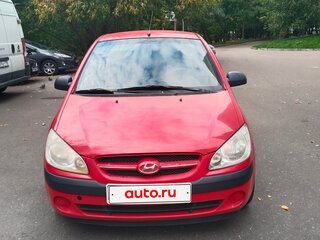 2007 Hyundai Getz I Рестайлинг, красный, 320000 рублей, вид 2
