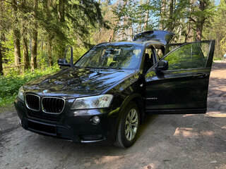2011 BMW X3 20d xDrive II (F25), чёрный, 1840000 рублей, вид 2