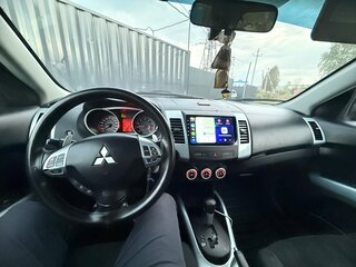 2007 Mitsubishi Outlander II, чёрный, 880000 рублей, вид 5