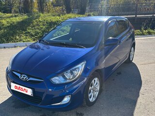 2013 Hyundai Solaris I, синий, 760000 рублей, вид 1
