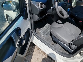 2013 Citroen C1 I Рестайлинг 2, белый, 630000 рублей, вид 4