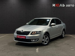 2015 Skoda Octavia III (A7), серебристый, 1390000 рублей, вид 1