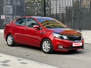 2017 Kia Rio III Рестайлинг, красный, 999000 рублей, вид 1