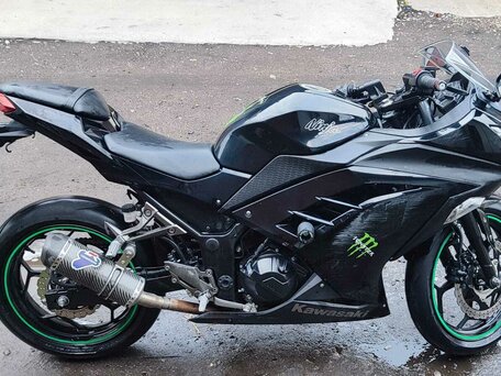 2013 Kawasaki Ninja 300, чёрный, 350000 рублей, вид 3