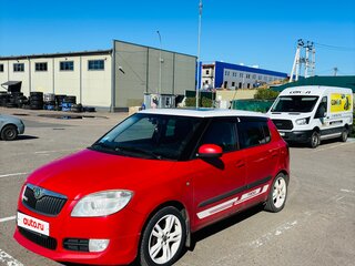 2009 Skoda Fabia II, красный, 550000 рублей, вид 1