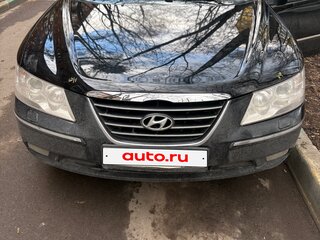 2008 Hyundai Sonata V (NF) Рестайлинг, чёрный, 750000 рублей, вид 1