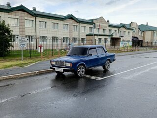 2009 Lada (ВАЗ) 2107, синий, 200000 рублей, вид 2