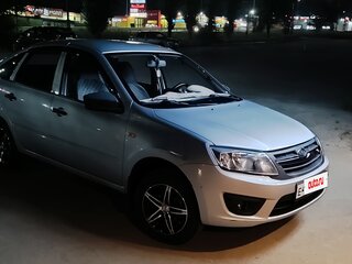 2014 Lada (ВАЗ) Granta I, серебристый, 650000 рублей, вид 1
