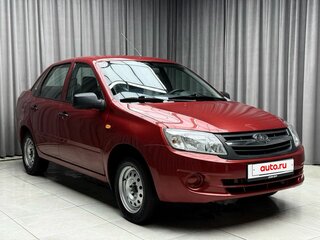 2013 Lada (ВАЗ) Granta I, красный, 499000 рублей, вид 2