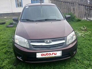 2015 Lada (ВАЗ) Granta I, красный, 420000 рублей, вид 3