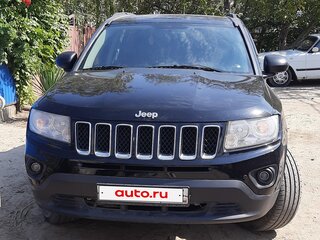 2012 Jeep Compass I Рестайлинг, чёрный, 1200000 рублей, вид 1