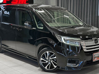2017 Honda Stepwgn V Рестайлинг, чёрный, 2257000 рублей, вид 5