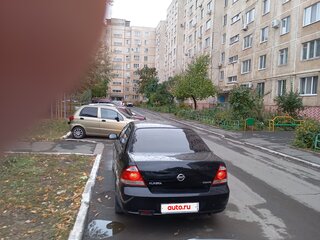 2008 Nissan Almera Classic I, чёрный, 450000 рублей, вид 3