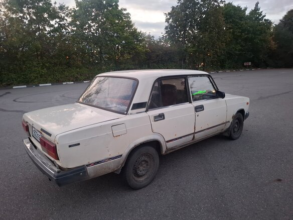 1996 Lada (ВАЗ) 2107, бежевый - вид 5
