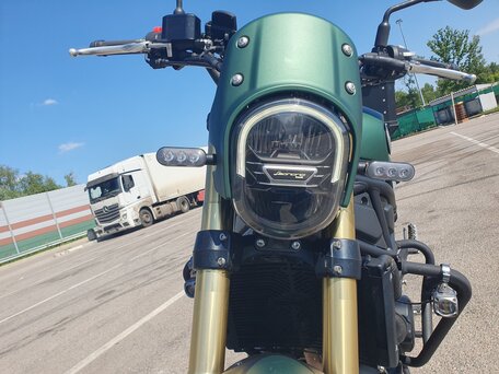 2024 Benelli Leoncino 800 Trail, зелёный, 500000 рублей, вид 2