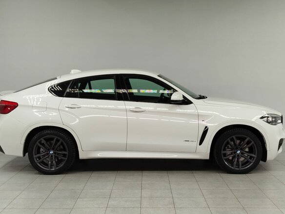 2017 BMW X6 40d II (F16), белый - вид 3