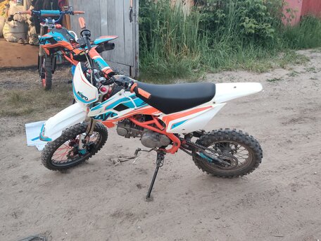 2022 Kayo Basic YX125, оранжевый, 67000 рублей, вид 5