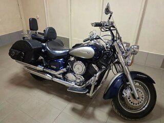 2007 Yamaha XVS1100, синий, 640000 рублей, вид 1
