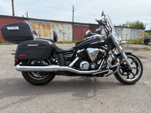 2009 Yamaha XVS950, синий, 650000 рублей - вид 7