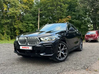2021 BMW X6 40i III (G06), синий, 8400000 рублей, вид 1