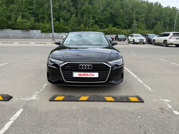 2021 Audi A6 45 TFSI V (C8), чёрный, 4650000 рублей