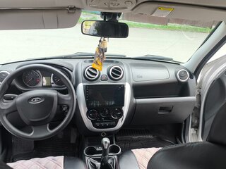 2013 Lada (ВАЗ) Granta I, серебристый, 420000 рублей, вид 5