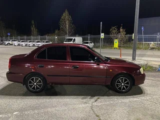 2007 Hyundai Accent ТагАЗ II, красный, 500000 рублей, вид 2