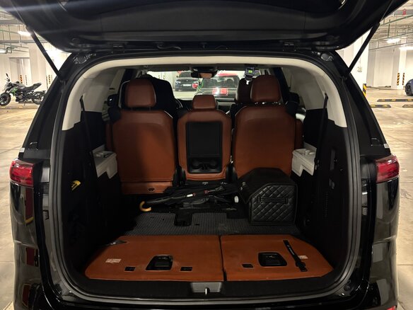 2021 Kia Carnival IV, чёрный, 3650000 рублей - вид 10