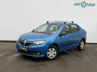 2014 Renault Logan II, синий, 539000 рублей, вид 1
