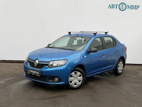 2014 Renault Logan II, синий, 539000 рублей