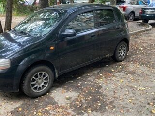 2004 Chevrolet Aveo I, чёрный, 200000 рублей, вид 2