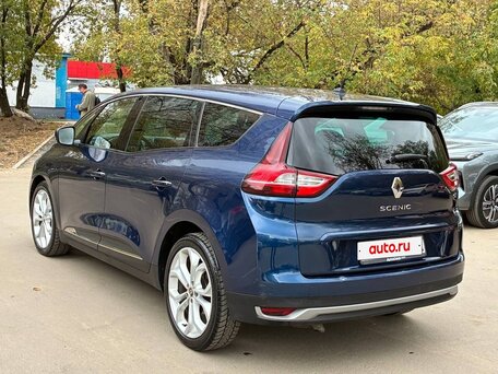 2019 Renault Scenic Grand IV, синий, 1640000 рублей, вид 4