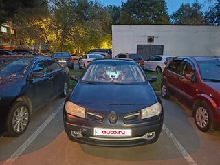 2008 Renault Megane II Рестайлинг, синий, 400000 рублей, вид 1