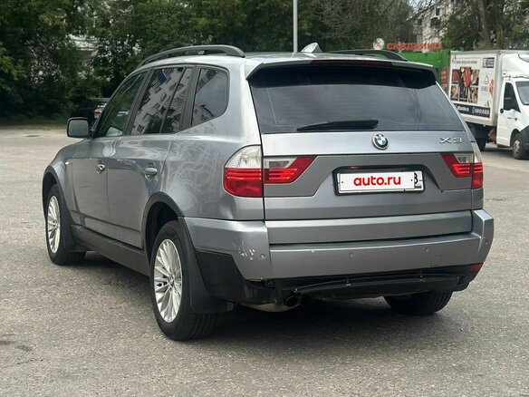 2007 BMW X3 25i I (E83) Рестайлинг, серый, 679000 рублей - вид 2