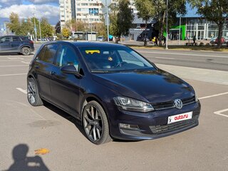 2013 Volkswagen Golf VII, синий, 1100000 рублей, вид 3