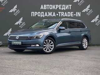 2016 Volkswagen Passat B8, голубой, 1550000 рублей, вид 3