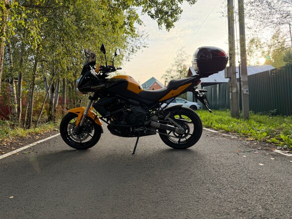 2012 Kawasaki Versys 650, жёлтый, 590000 рублей - вид 5